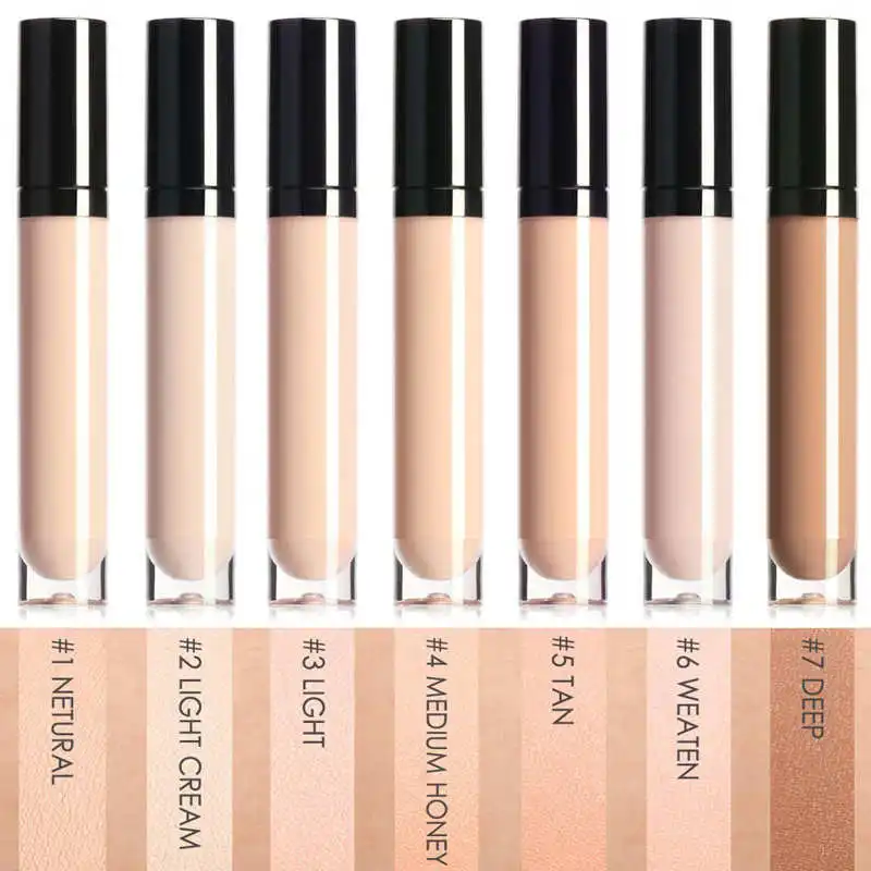 

Makeup Concealer FOCALLURE Makeup Face Contour Lip Color Liquid Concealer Blemish Flaw Cover FA52 Profissional Concealer