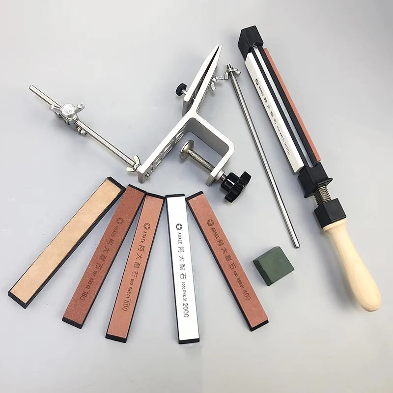 Профессиональная точилка для ножей, точилка с фиксированным углом, система заточки ножей, точилка для ножей oilstoneKitchen, практичная точилка