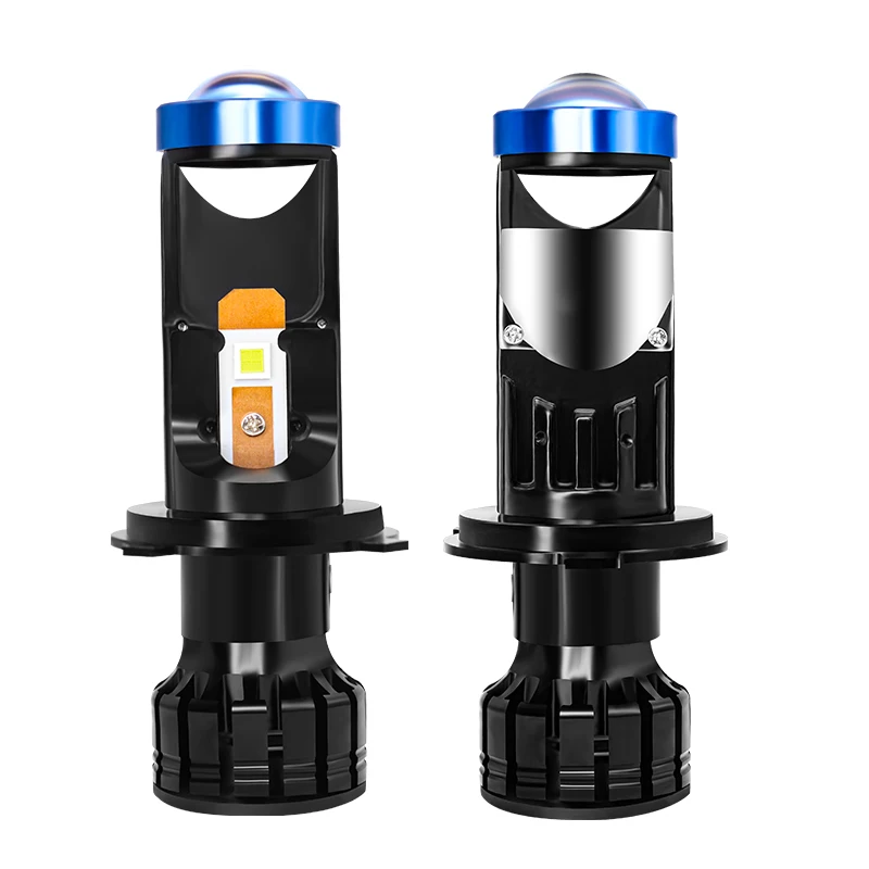 

Carolyn High power P5 mini double lens h4 led headlight fish eye lens Motorcycle led spotlight auto led car bulbs