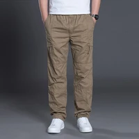 straight joggers homme plus size 5xl 6xl flat trousers for men clothing summer autumn fashion men pants casual cotton long pants