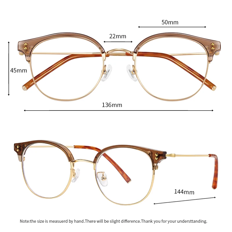 Прогрессивные очки для чтения с мультифокусом женщин компьютерные синие