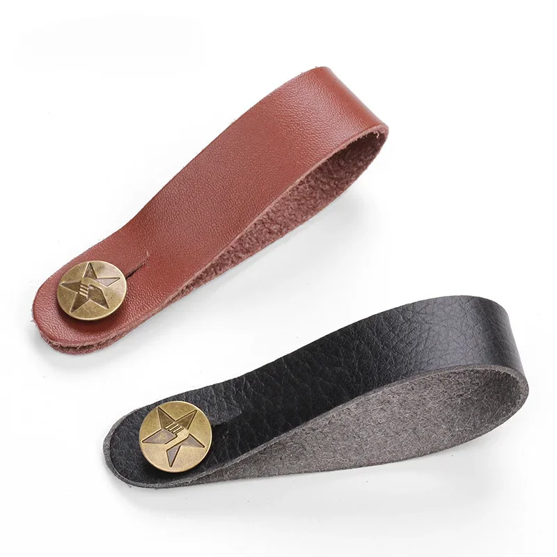 

Leather Guitar Neck Strap Holder Button Headstock Adaptor Adjustable Guitar Strap Belt for Acoustic Electric Classic Guitar Bass
