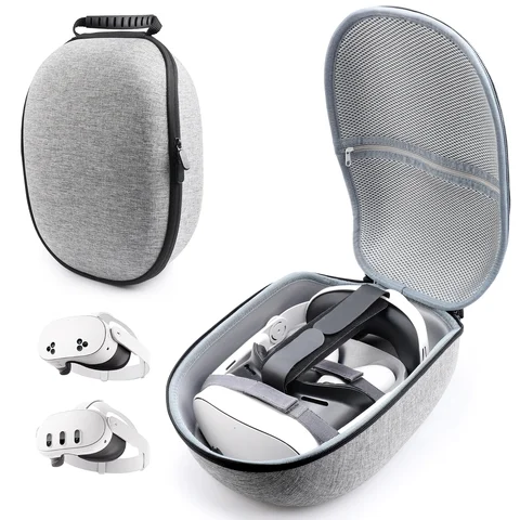 Дизайнерский чехол HUADAI, совместимый с Meta Quest 3S/Quest 3/Quest 2