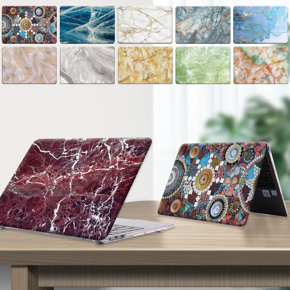 

Laptop Cover for Huawei MateBook 13 AMD/D14/D15 2020/MateBook X 2020/Honor MagicBook X14/Pro 16.1 Marble Pattern Hard Shell Case