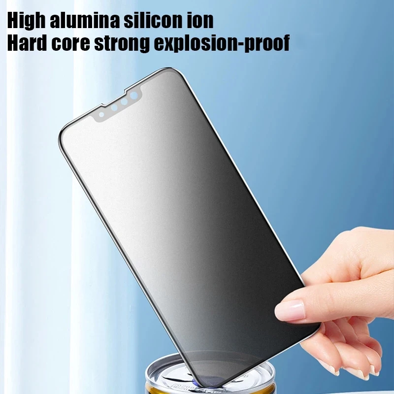 1-3Pcs Matte Ceramic Privacy Screen Protectors for IPhone 13 12 Pro Max Mini 7 Plus Soft Anti-spy Film for IPhone 11 XS MAX X XR