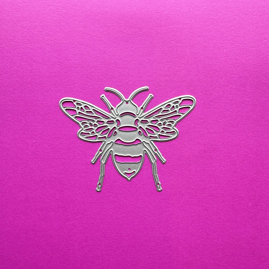 Металлические Вырубные штампы в виде пчелы для рукоделия скрапбукинга и