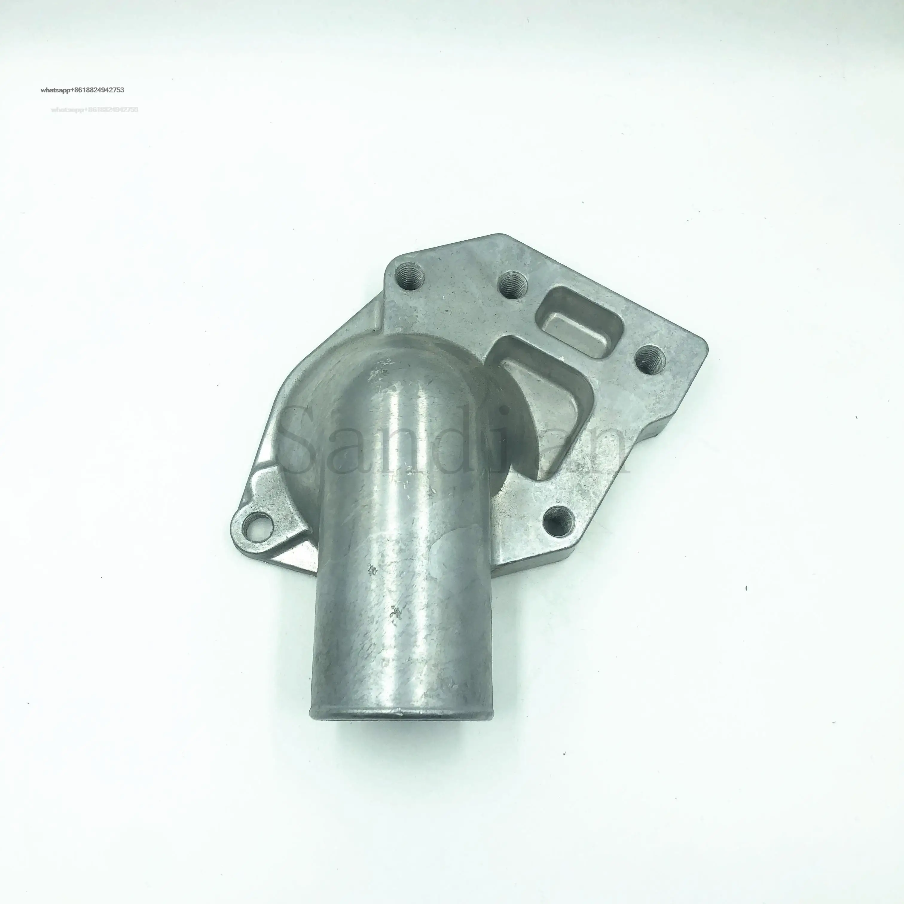 

Excavator parts Thermostat seat 6BG1 Good quality Upper part of thermostat seat Bent joint 6BG1