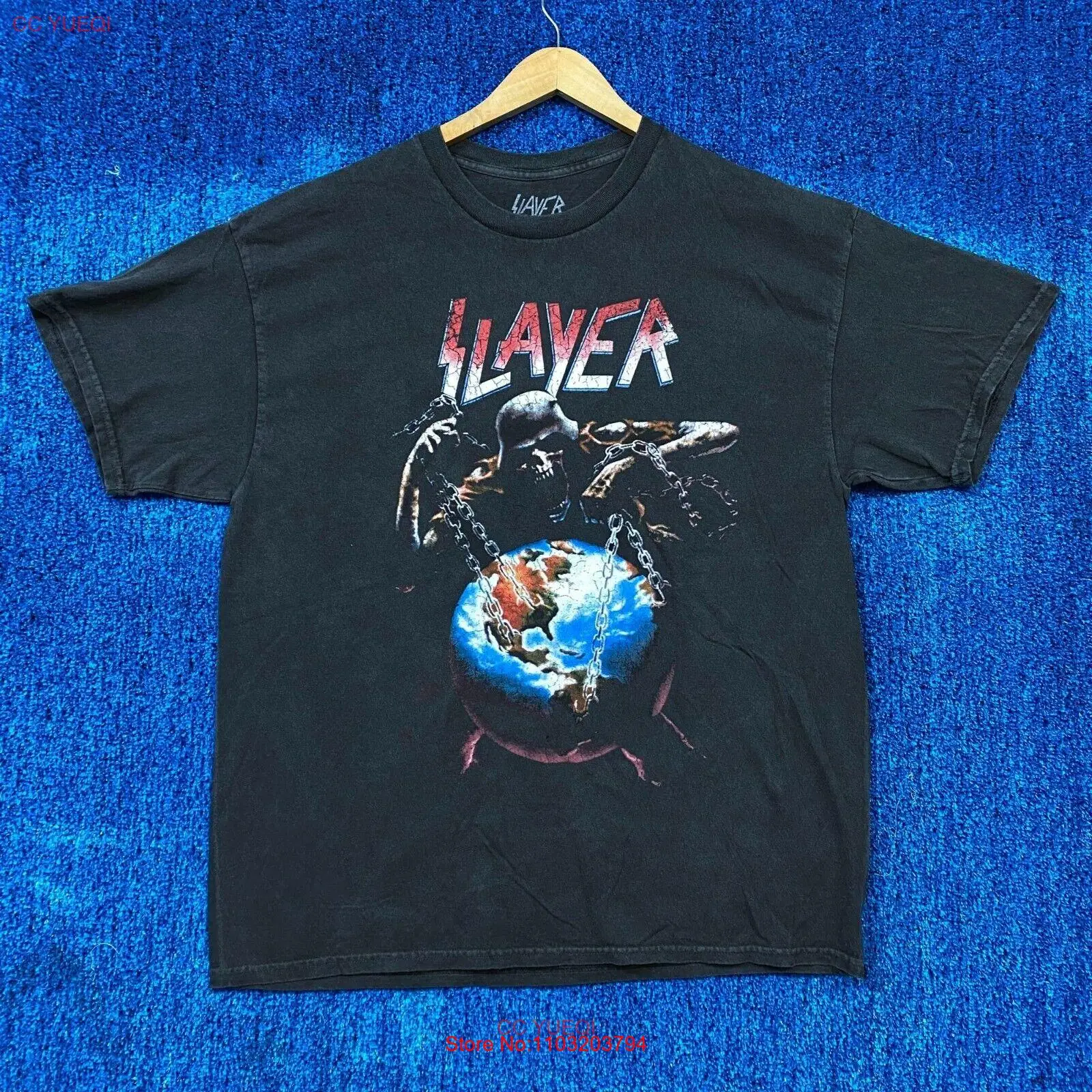 Slayer североамериканский инкрустированный большой металлический тройник L