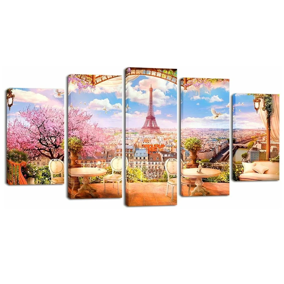 

Набор для алмазной живописи GG157 002, 5 шт.