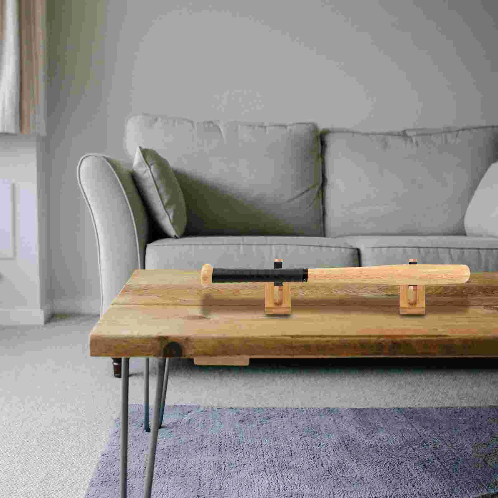 

1 Pair Portable Useful Exquisite Baseball Bat Hanger Baseball Bat Bracket Baseball Bat Rack