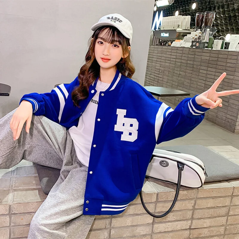 

Girls Baby's Kids Coat Jacket Outwear 2022 Loose Thicken Velvet Spring Autumn Cotton Fleece Christmas Gift Children's Clothing