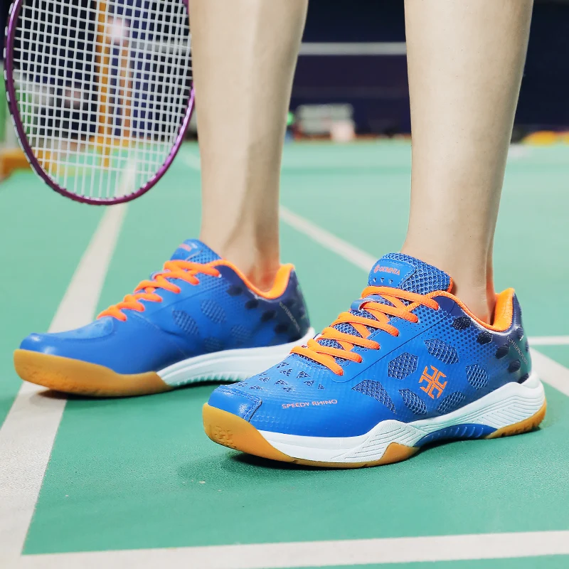 Men's Professional Tennis Shoes Indoor Badminton Anti-skid Training Sports Shoes Fitness Volleyball Sports Shoes Comfortable