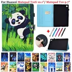 Для Huawei MatePad T10s AGS3-L09 W09 AGR-L09 Магнитный чехол из искусственной кожи для Huawei Matepad T10 T 10s защитный чехол 10,1 9,7