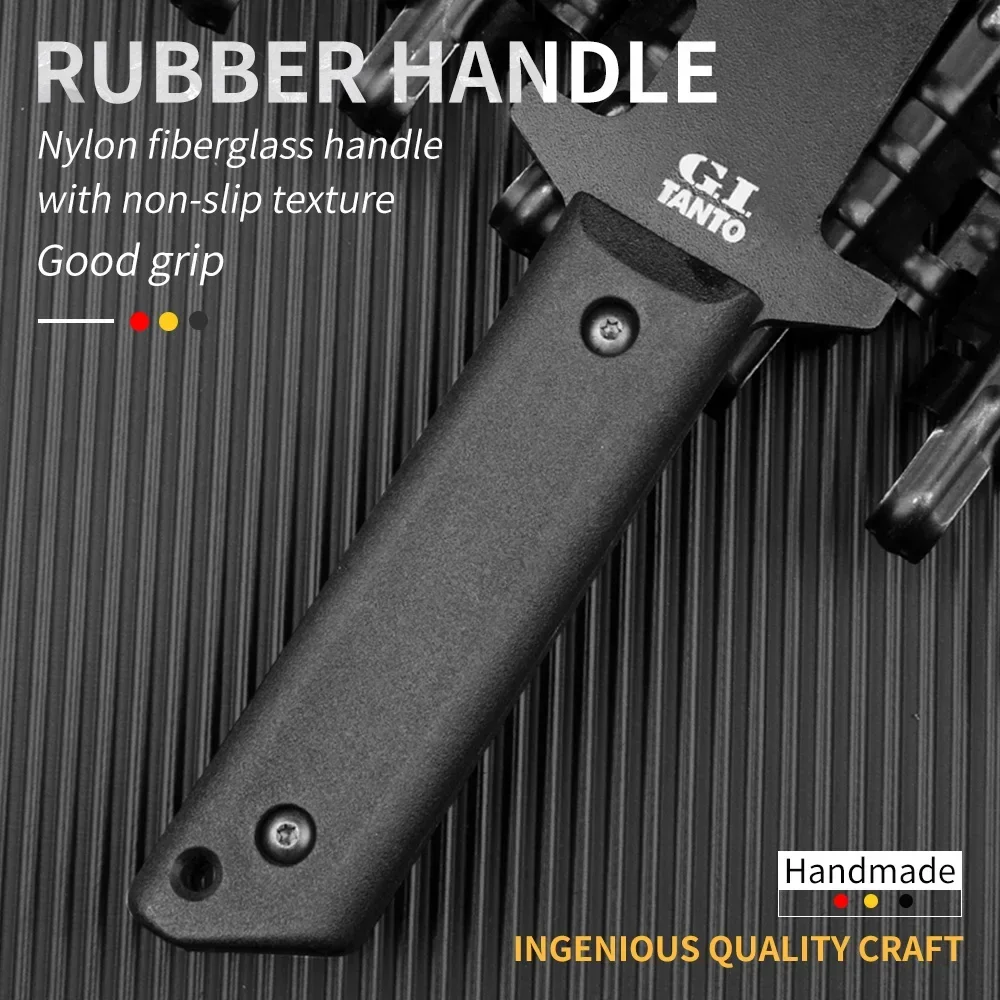 Нож с фиксированным лезвием и оболочкой Kydex 7CR13MOV стальной охотничий инструмент