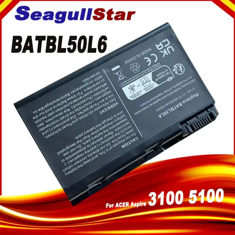 BATBL50L6 BATCL50L6 BATBL50L4 Аккумулятор для ноутбука Acer Aspire 3100 3690 5100 5610 5630 5650 5680 9110 9120 9800 Series