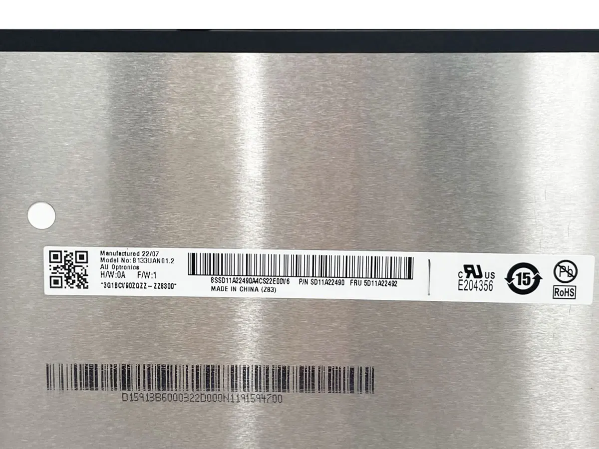 ЖК-экран для ноутбука B133UAN01.2 M133NW4J R3 NV133WUM-N61 V3.0 Lenovo ThinkPad X13 Gen 2 IPS 1920x1200 LED Pan