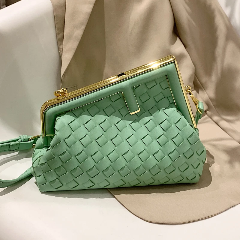 

Top Brand Designer Bags Luxury Handbags for Women Fashion Weave Women's Bag 2022 Trend Lady Cossbody Bags Classic Clutch Satchel