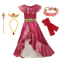 child girls fantasia elena dress up princess elena dress birthday red dresses princess elena dress christmas dress party gown