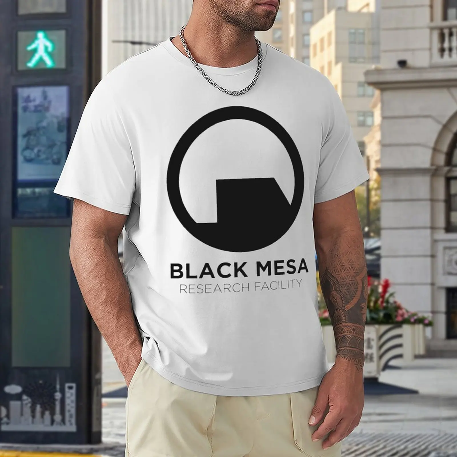 

Tees Black Mesa Research Facility 4 Cute Leisure USA Size top Quality