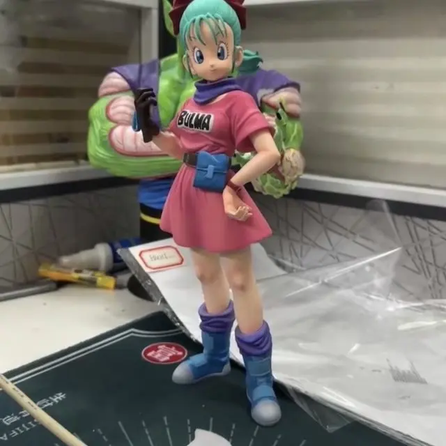 

Anime Dragon Ball Bulma Martial Arts Association PVC Action Figure Statue Model Toy 25cm