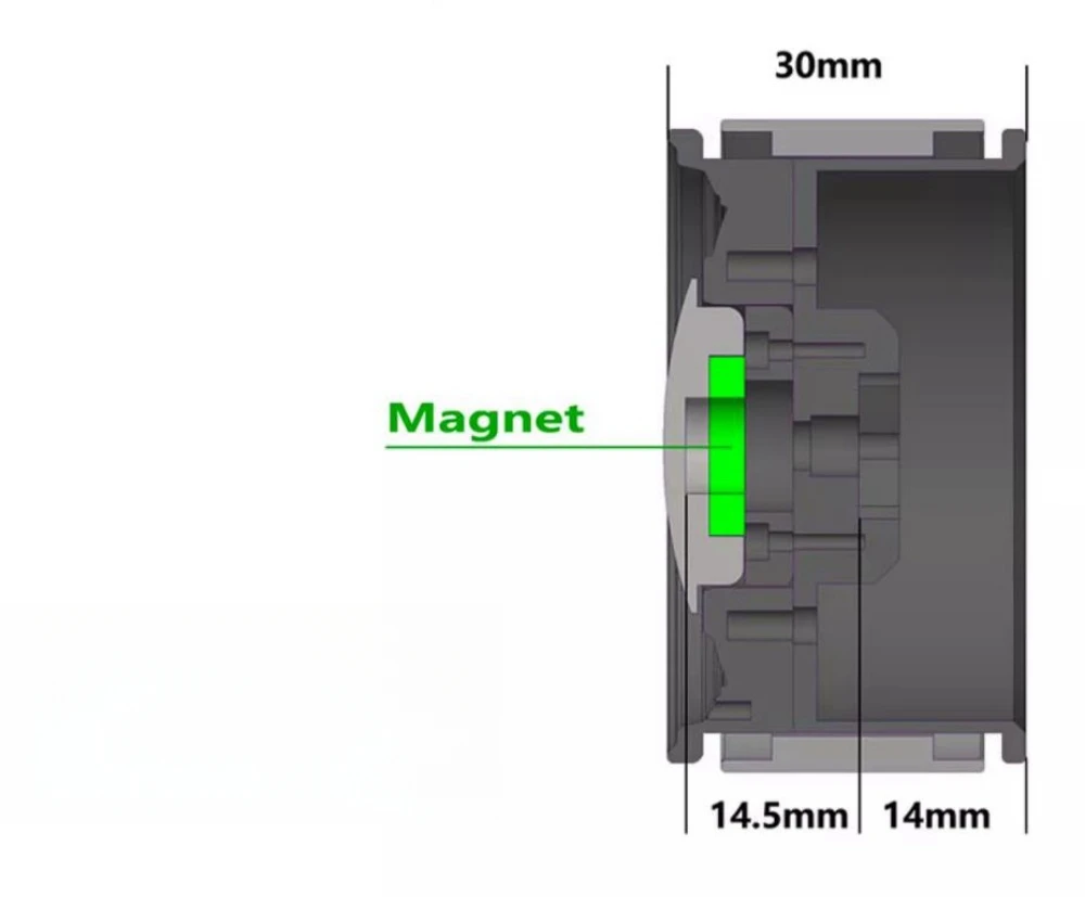 1 9-дюймовый металлический обод гусеничных колес с замком подходит для Traxxas trx4 2021