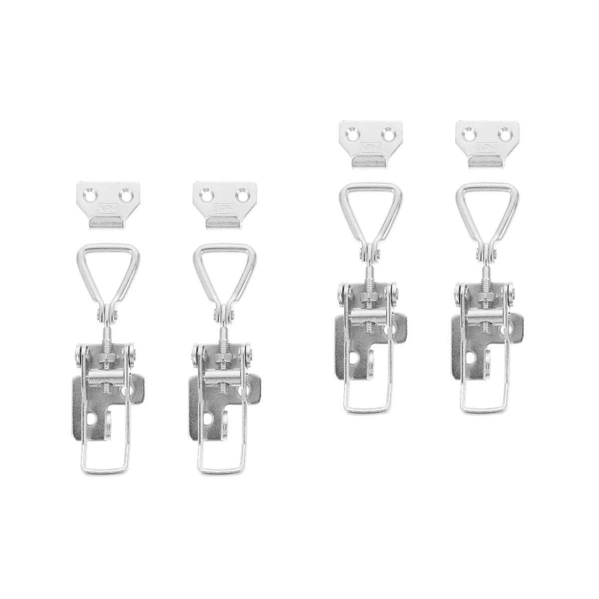 

4 Pcs Buckle Hasp Lock Hatch Boat Fastener Part Cabinet Door Clasp Latch Deck Stainless Steel