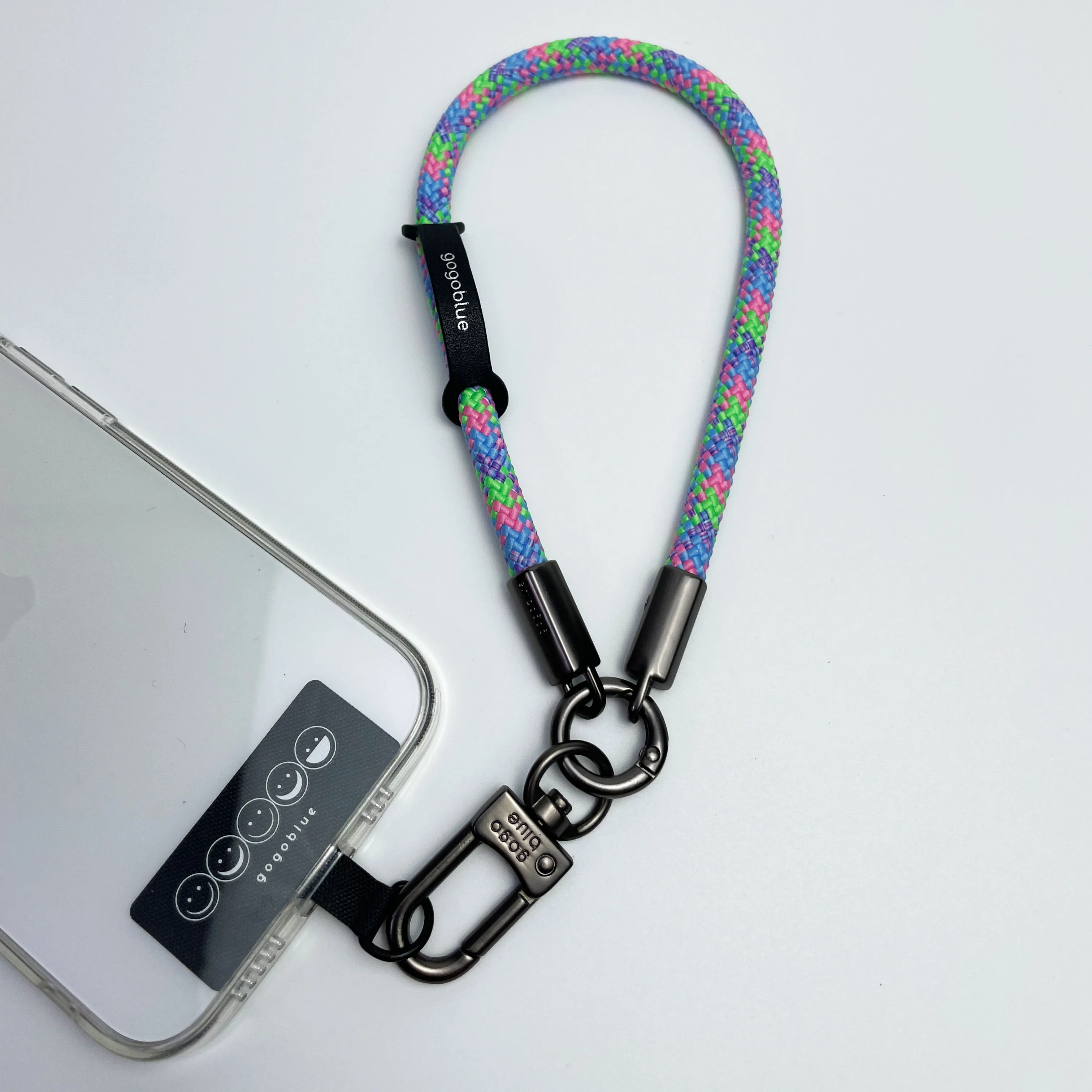 

Веревка для телефона для скалолазания, короткий стиль с подвеской-цепочкой для телефона, Пряжка для ключей, ремешок для запястья, веревка дл...