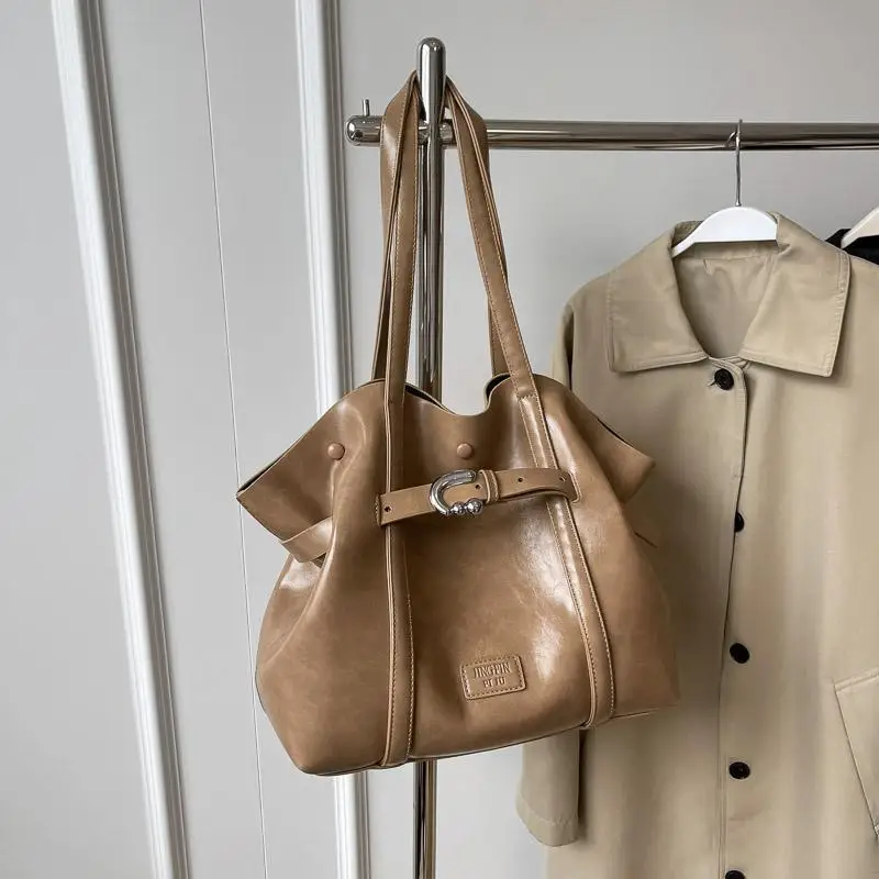 Европа США высококачественная ретро-большая сумка Poplene Femme женская новая модная