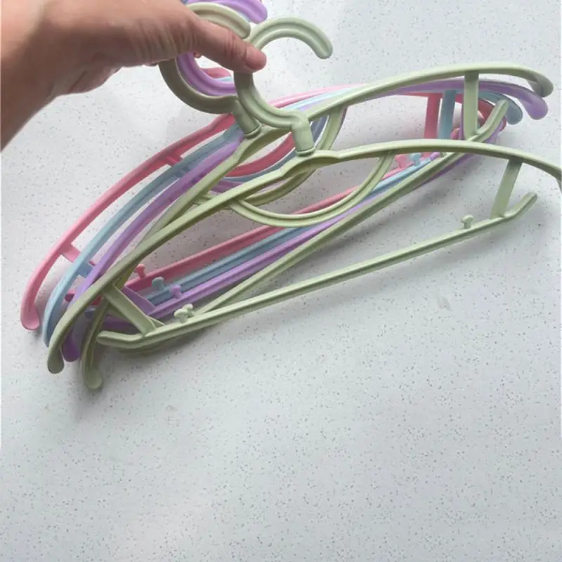 

10Pcs Non-trace Hanger Household Multi-functional Stable Clothes Hanger For Adult Home Organizer Underwear Sling Storage Rack