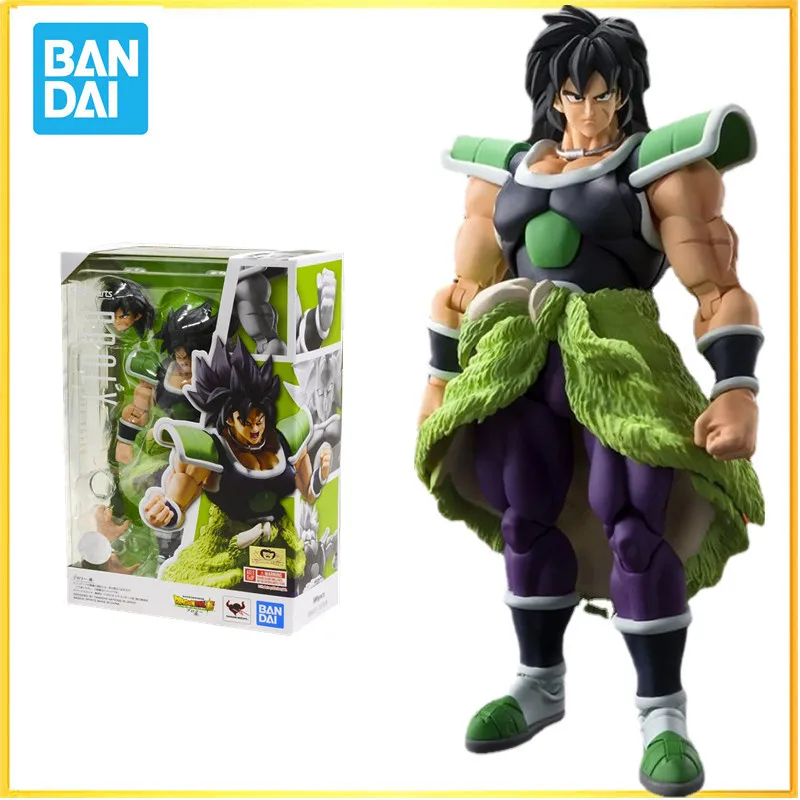 

In stock BANDAI Dragon Ball Z Super Saiyan SHF Broli Action PVC Collection Model Toy Anime Figure Toys For Kids