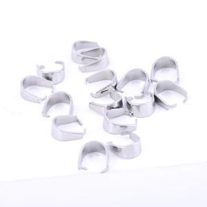 Зажим для подвески из нержавеющей стали, 3x7 мм, 4x9 мм, 5x10 мм, 100 шт.