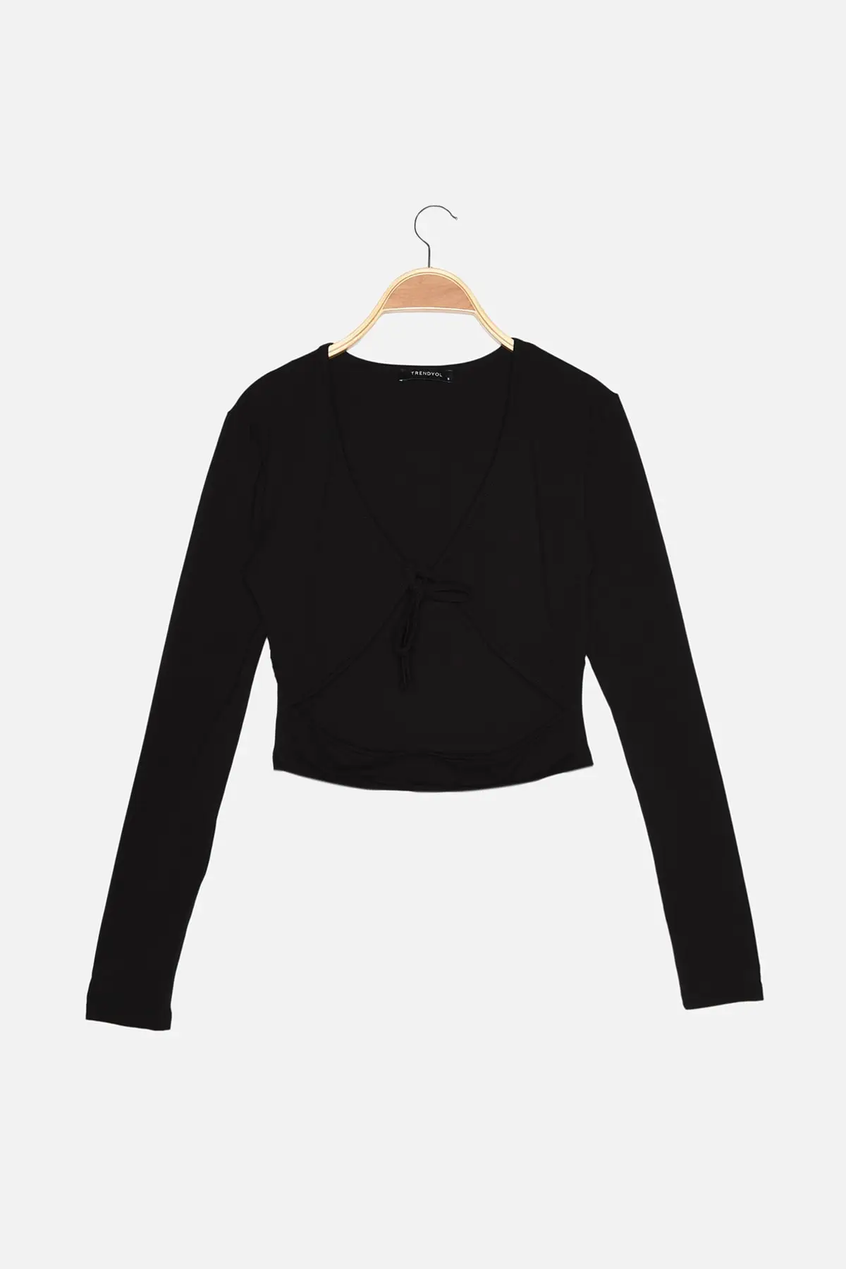 

Trendyol Waist Detail Cutout'lu Knitted Blouse TWOAW22BZ0258