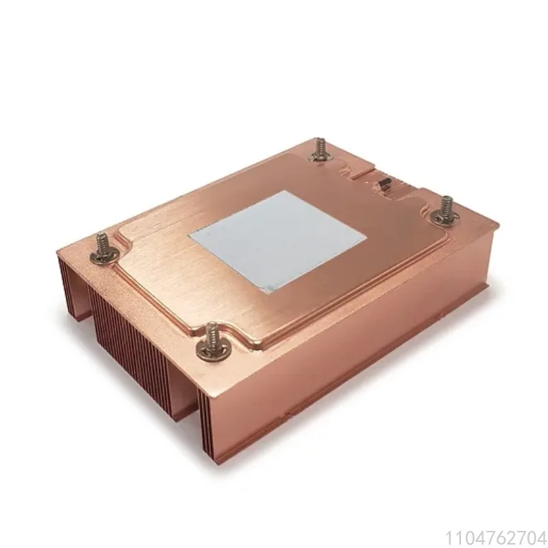 Фото Для радиатора процессора, радиатор из чистой меди 1U для разъема AM4 AM5, охлаждение пластины VC 110x80x26,9 мм №3