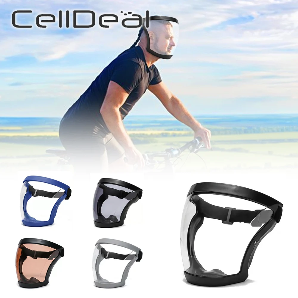 Полнолицевая прозрачная маска для глаз защитный чехол ветрозащитная