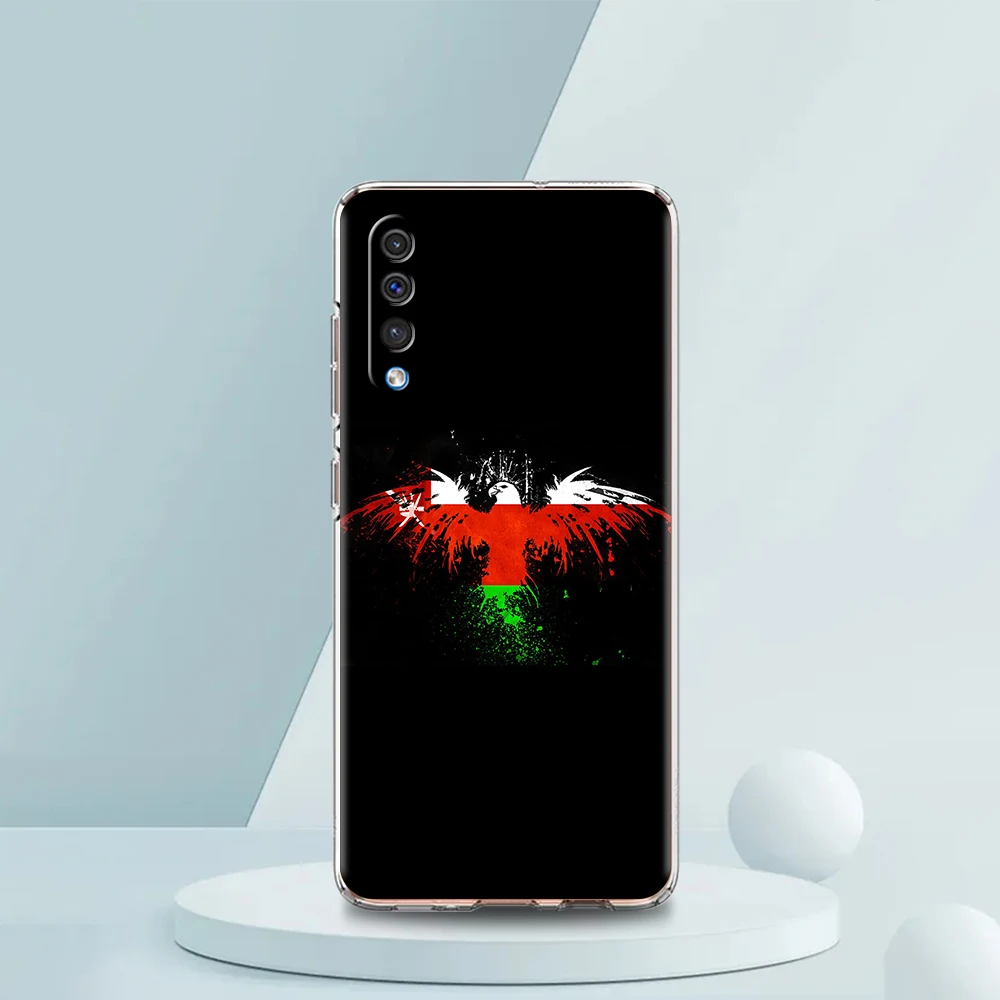 Прозрачный чехол для телефона Oman Passport Samsung Galaxy A16 A14 A12 A22 A24 A42 A02 A03S A06 A50 A70 A20 A30 A40 Soft