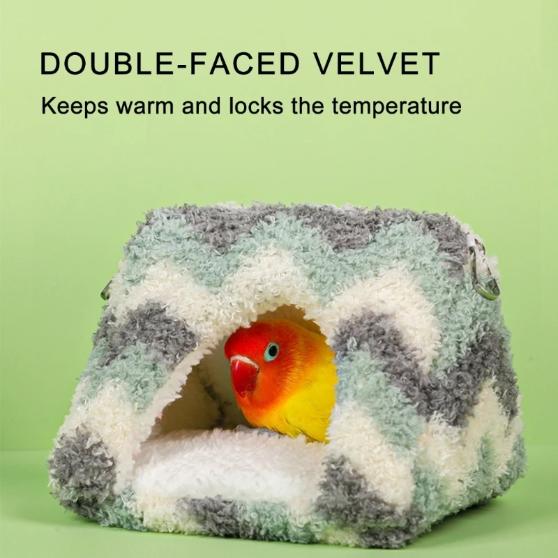 Многофункциональная палатка с попугаями пушистое одеяло игрушка для Conure Budgies