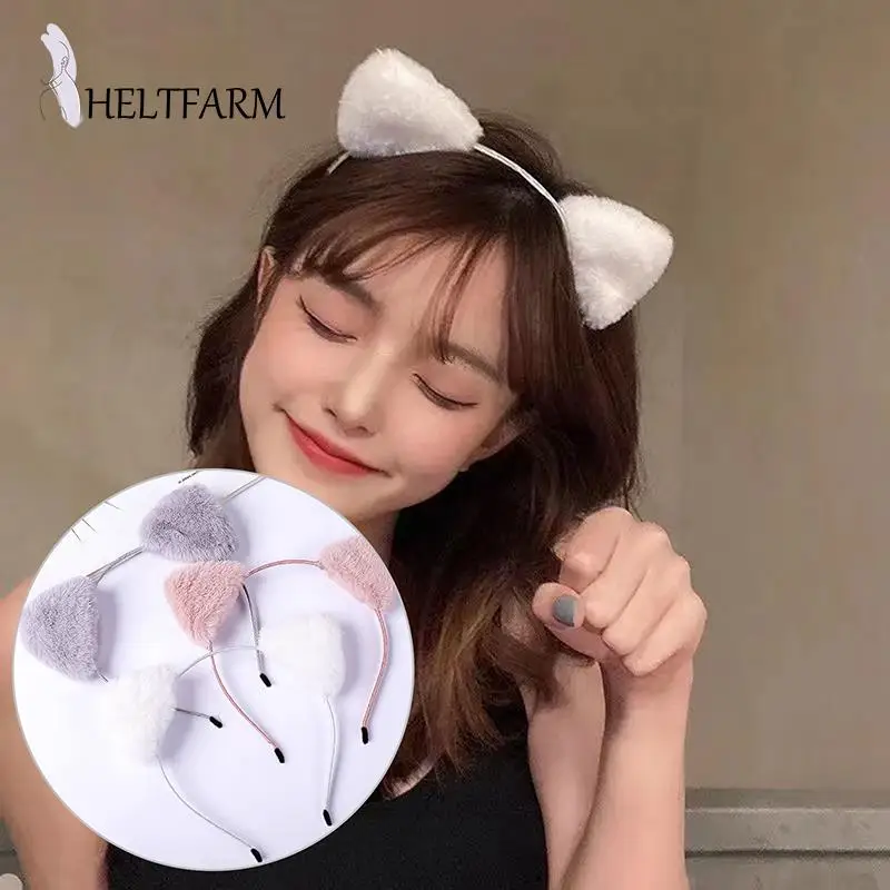 

Anime Cosplay Cute Face Wash Cartoon Makeup Hair Band Hair Hoop Hair Accessories Cat Ears Headband