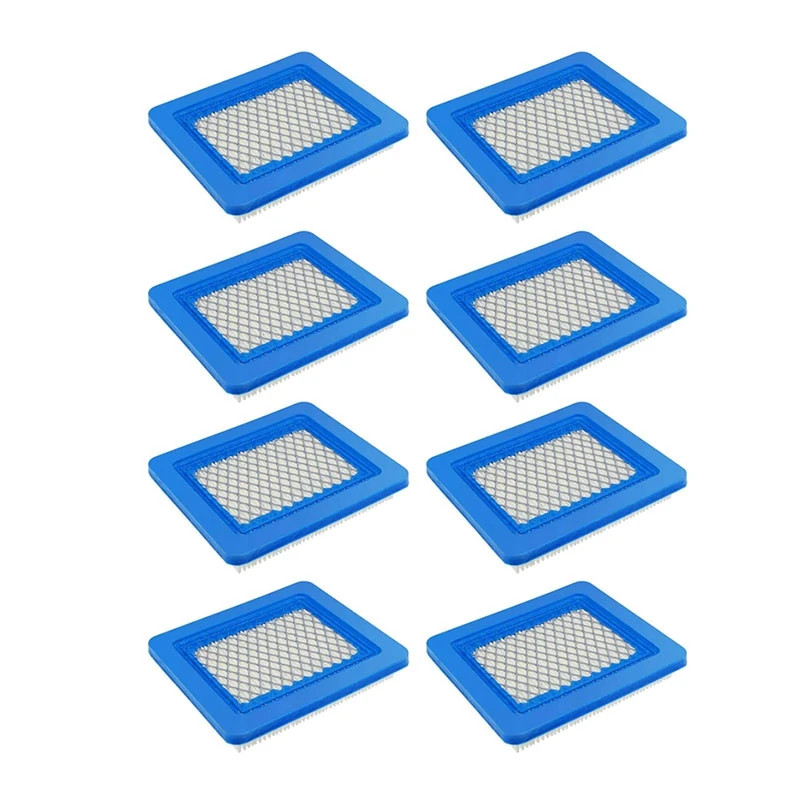 

8Pcs Air Filter Lawn Mower Filters For Briggs & Stratton 491588 491588S 399959 Lawn Mower Air Filter