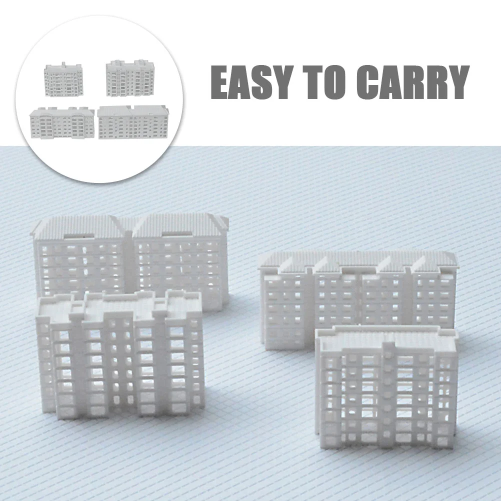 4 шт. миниатюрная архитектурная модель микро-строительная весы для квартиры