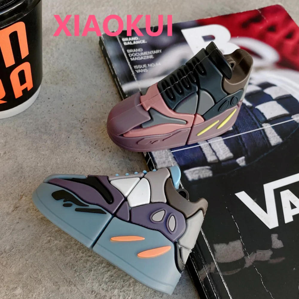 

3D Luxury Sports Shoes Silicone Tpu Earphone Protective Cover For AirPods 1 2 3 Pro Personalized Wireless Headset Soft Cases