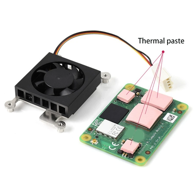 

1 Set Cooling Fan CM4 Dedicated 3007 Cooling Fan For Raspberry Pi Compute Module 4 CM4 (5V)