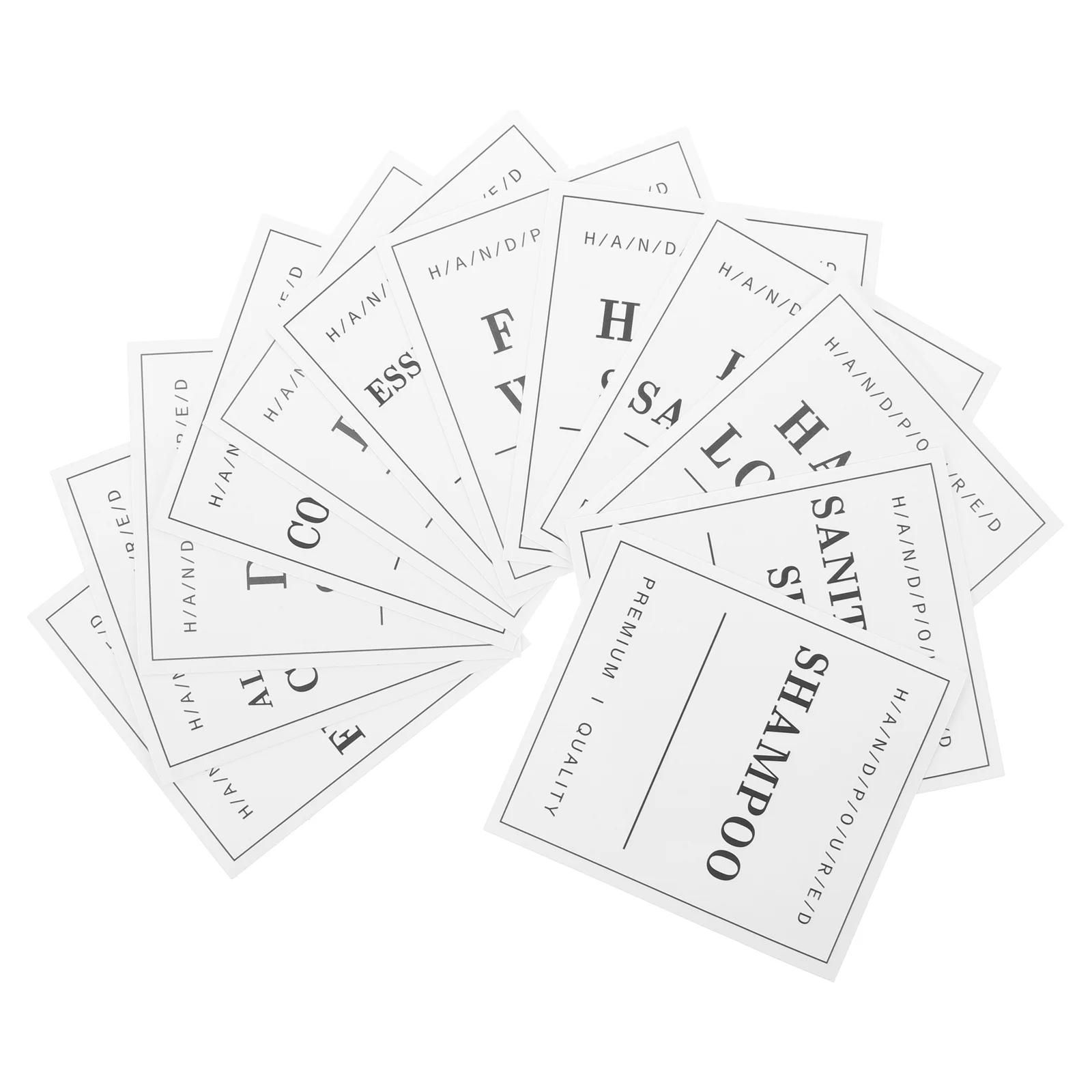 12 шт. жидкость для мытья рук бирки хранения в ванной комнате этикетки детского