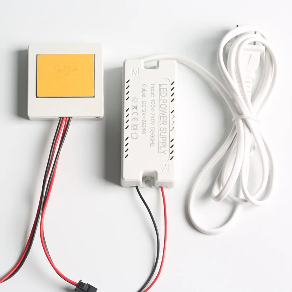 

12V Touch Switch Sensor Three-speed Dimming Switch LED Stepless Color Dimmable Touch Sensor for Bathroom Mirror Lighting