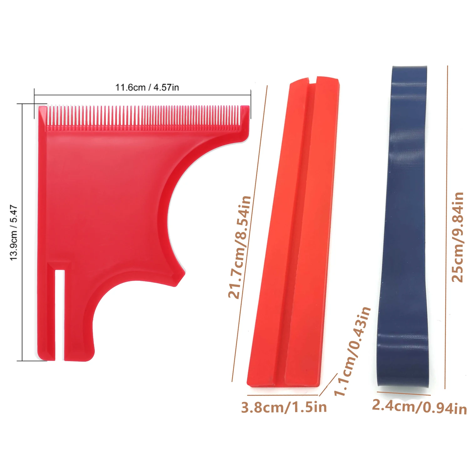 2 шт./набор трафареты для стрижки волос и бороды