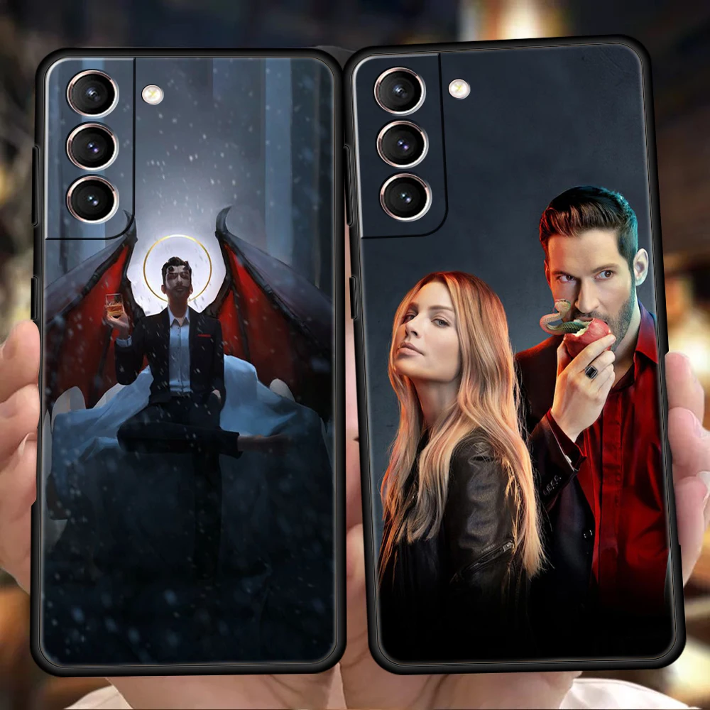 

Lucifer Phone Case For Samsung Galaxy S22 S20 S21 FE Note 20 10 Ultra S10 S10E S9 S8 M21 M22 M31 M32 Plus 5G Cover Fundas Coque