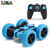 4wd rc stunt car 2 4g radio remote control car double side rc car 360%c2%b0 reversal vehicle model toys for children boy gifts