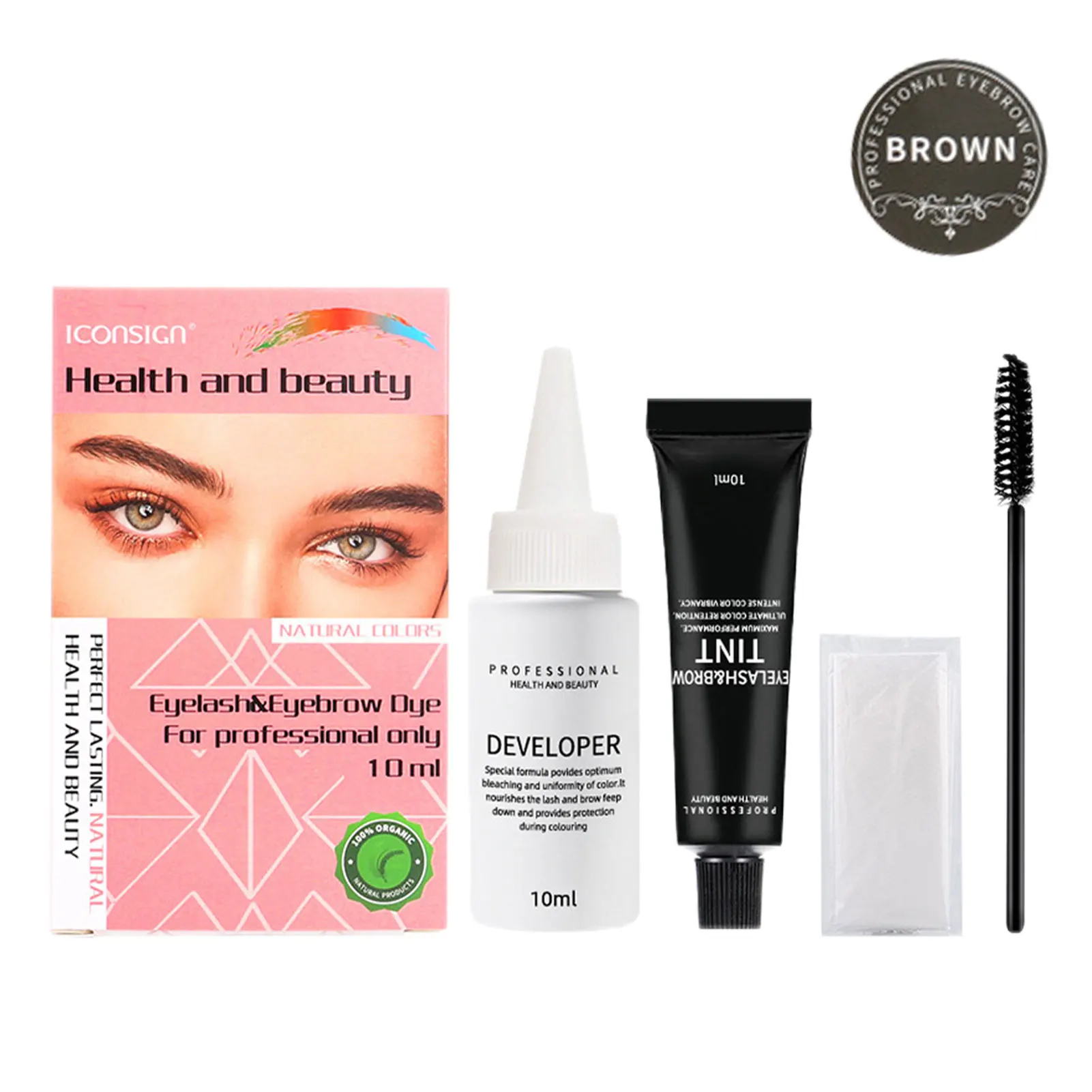 

Instant Eyebrow Color Intense Brow Color Wax Cream Eyebrows Tinted Long Lasting Hours Natural Brows Makeup For Women And Girls