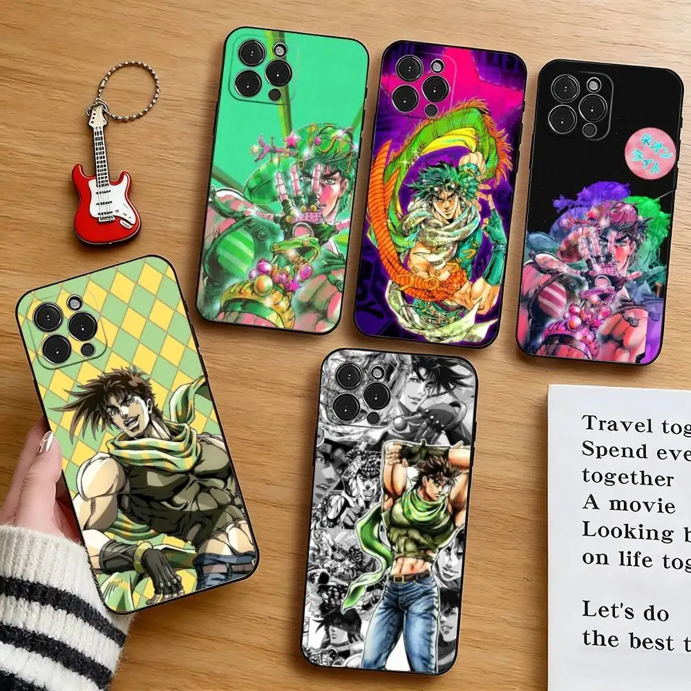 Фото Чехол для телефона J-JOJO J-Joseph J-Joestar, силиконовый, мягкий, для iPhone 17, 16, 15, 14, 13, 12, 11, X, XR, Plus, Pro, Max, Plus №1