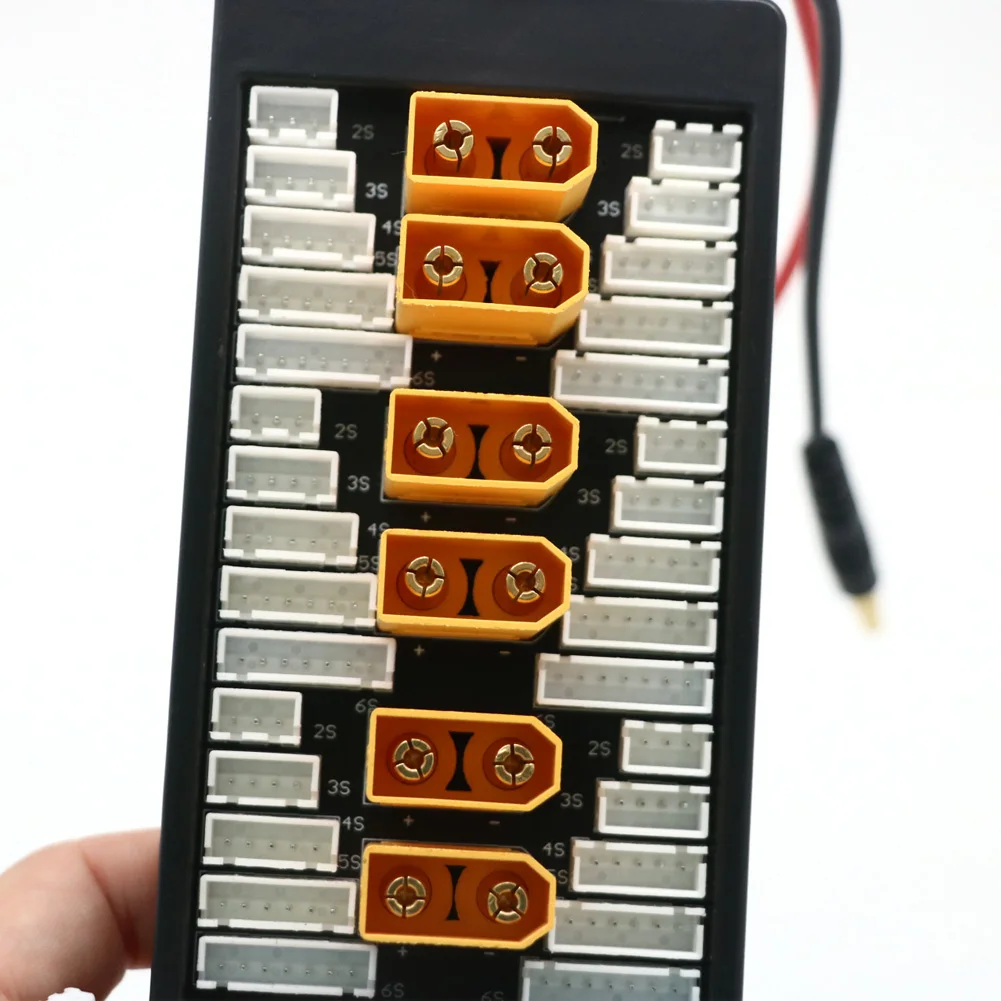 XT60 XT30 XT90 T-Plug EC3 EC5 параллельная Lipo плата для зарядки аккумулятора 2-6S ISDT Q6 PL6 PL8