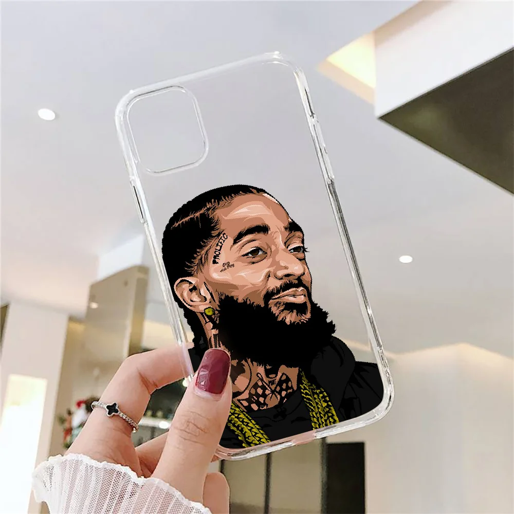 Чехол для телефона Rapper nipsey hussle Samsung Galaxy Note 4 8 9 10 20 S8 S9 S10 S10E S20 Plus UITRA Ultra transparent art |